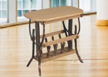 Collins Point 32" Wide End Table / Magazine Rack