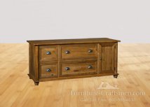 Concordia 1-Door 4-Drawer Credenza