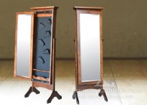 Crevont Cheval Mirror with Hidden Pistol Storage