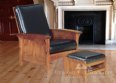 Cumberland Pass Panel Morris Chair & Footstool
