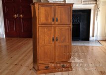 Danforth 4-Door Pantry with 2-Bottom Drawers 