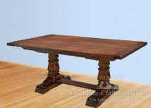 Darien Solid Dining Table with Breadboard End
