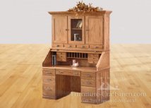 Dixon Canyon Rolltop Desk & Hutch