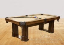 Dark Pool Table Room Furniture