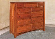 Dutton Falls 11-Drawer Double Chest