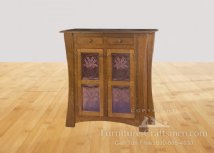 Eastmoreland Double Cabinet with Copper Panels