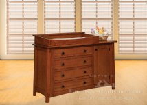 Elk Mountain 4-Drawer 1-Door Dresser