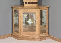 Forest Hills Corner Curio Cabinet