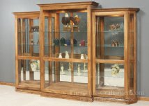 Forest Hills 3-Piece Sliding Door Curio Cabinet 