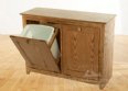 Franklin Mountain Recycling & Trash Bin Double Tilt Out Cabinet