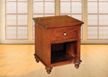 French River 1-Drawer Open Nightstand