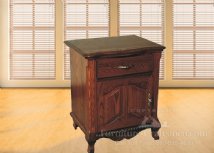 Friedland 1-Drawer 1-Door Nightstand