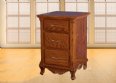 Friedland 3-Drawer Small Nightstand