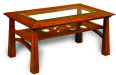 Orien Valley Glass Top Coffee Table