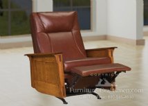 Gable Panel Rocker Recliner Chair