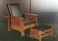 Gable Slat Morris Chair & Footstool