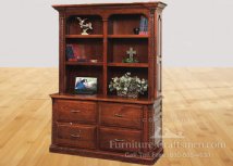 Georgetown Double Lateral File with Bookcase