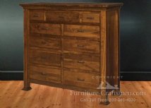 Grand Bend 11-Drawer Double Chest