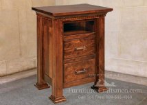 Grand Bend 2-Drawer Nightstand with Opening