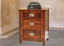 Gromley 3-Drawer Bedside Chest