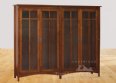 Holly River Extra Wide 4-Door Bookcase