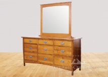 Holly River Dresser Mirror 40" High