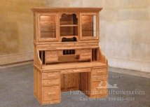 Howard Roll-Top Desk with Open Hutch