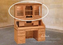 Deluxe Open Desk Hutch