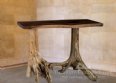 Jackson Gulch Sofa Table with Stump Base