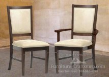 Jarlsberg Side and Arm Chair (mostly upholstered)