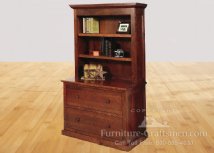 Lake Forest Lateral File with Bookcase