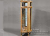 Lawler Corner Curio Cabinet 