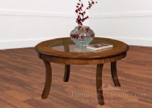 Logan Lake 38" Wide Round Coffee Table