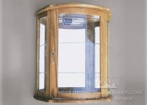 Meraux Wall Mount Curio Cabinet