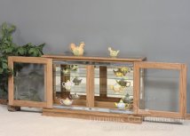 Milford Large Sliding Door Curio Console