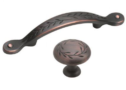 Oil Rubbed Bronze A1580-ORB 3 inch CC & A1581-ORB 1-75 inch dia