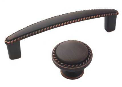 Oil Rubbed Bronze A53004-ORB 96mm CC & A53001-ORB 1-25 inch dia