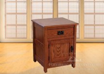 Okanogan 24" Wide 1-Door 1-Drawer Nightstand