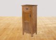 Owens Valley 47" High Cabinet 1-Door 1-Drawer with Wood Panels