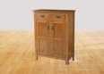 Owens Valley 47" High Cabinet 2-Door 2-Drawer with Wood Panels