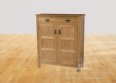 Owens Valley 50" High Cabinet 2-Door 2-Drawer with Wood Panels