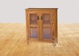 Owens Valley 42" High Cabinet 2-Door with Copper Panels