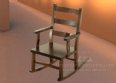 Peach Tree Child's Rocker