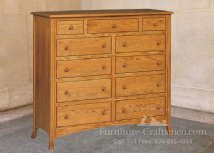 Port Arthur 11-Drawer Double Chest