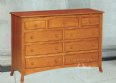 Port Arthur 9-Drawer Jewelry Dresser with Arched Drawer