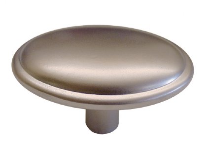 Satin Nickel D214-SN 1-62 inch x 1 inch oval