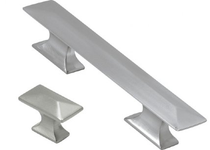 Satin Nickel P2153-SN 3 inch & 96mm CC & P2150-SN 1-25 inch OA