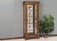 Stratton 72" High Single Door Curio Cabinet