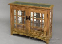 Stratton Console Curio Cabinet