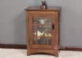 Stratton Curio End Table